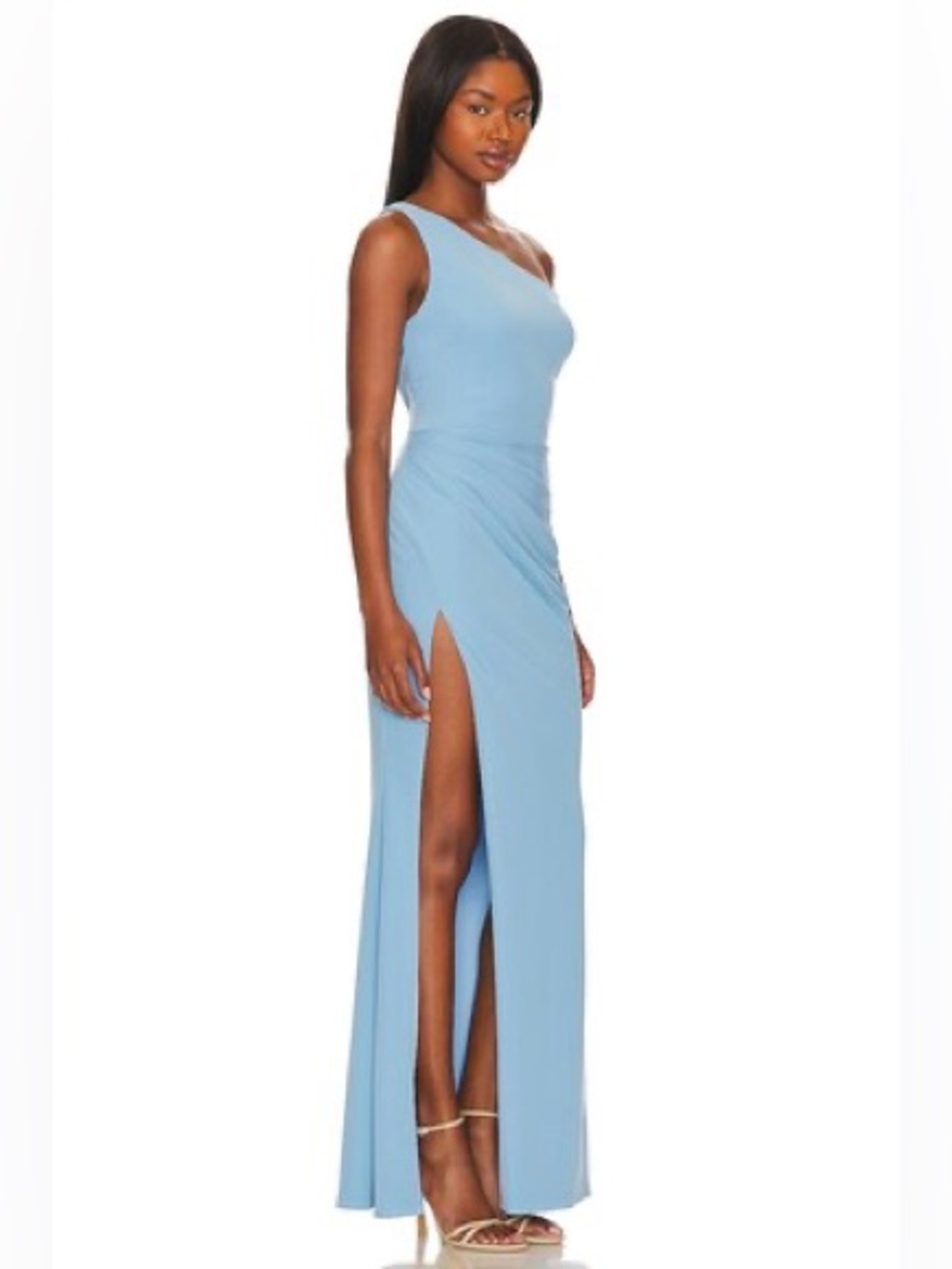 Katie May x Revolve Rebecca Gown in French Blue - Picture 3 of 8
